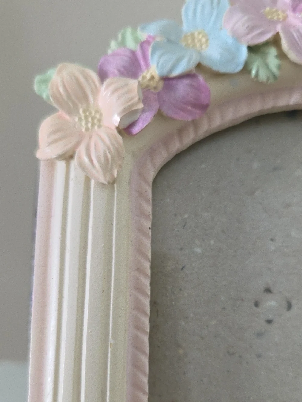 Floral Ceramic Photo Frame